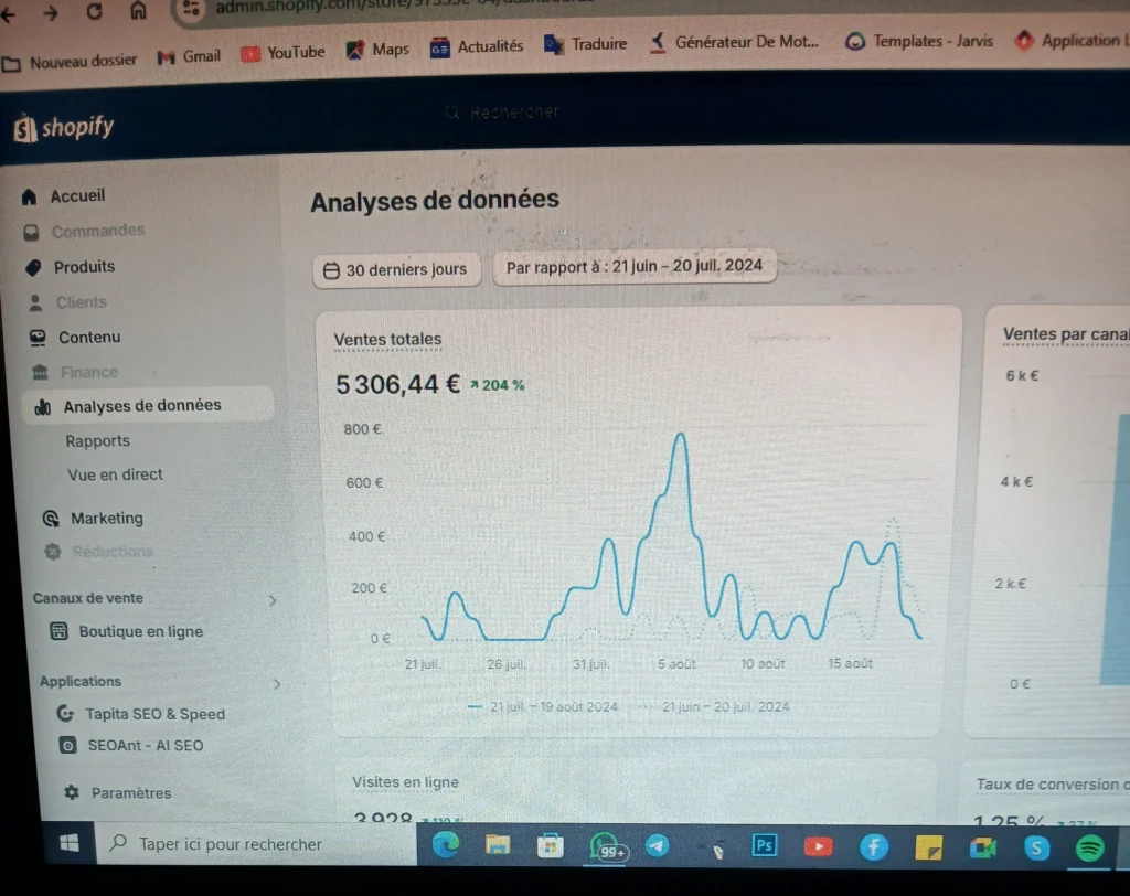 seo e-commerce shopify